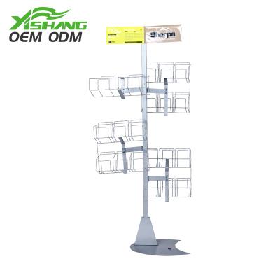 China Easy Assembly Modern Silver Metal Clothing Underwear Shop Display Stands for sale