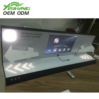 China Rust protection fashion worktop game console digital sound hardware/amplifiers/speaker metal retail display racks for sale