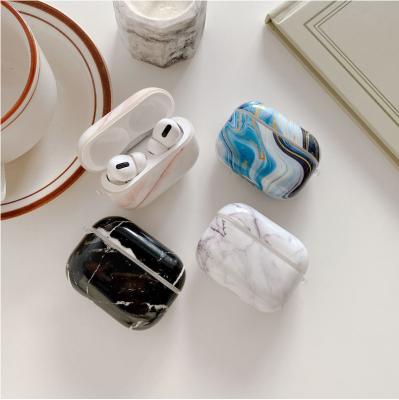 China For Protective Earphone Imd Marble Leopard Designer Case For Airpod pro for sale