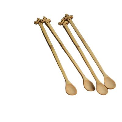 China BambooTea Sustainable Handmade Spoon Bamboo Spoon for sale