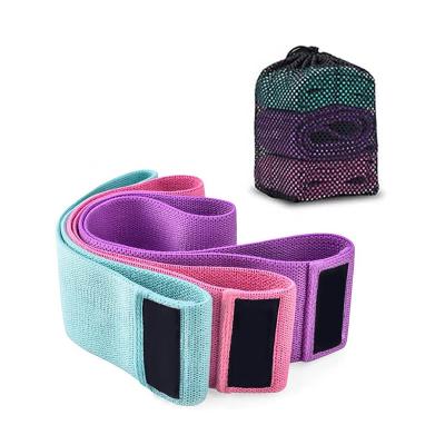 China New Design Full Gym Eco-Friendly Extra Long Wide Body Custom Strong Elastic Strength Resistance Bands To Workout for sale