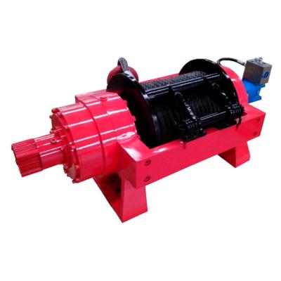 China CRANE High Quality 10 Ton 20000 Pound Hydraulic Winch For Sale for sale