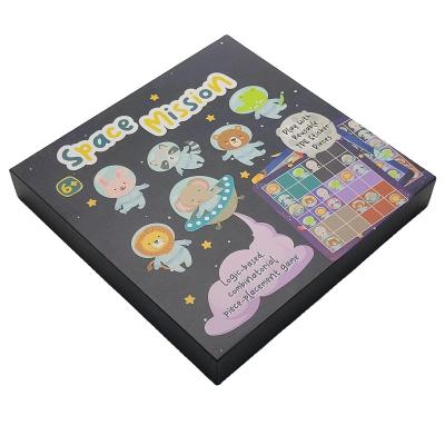 China Sticky sticker Preschool Learning Logic Sudoku Board Game For Kids New Product Children Intelligence Toy for sale