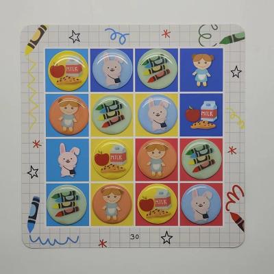 China Sticky sticker Free sample Waterproof TPE & TPR sticker washable custom ODM design  sticker for kids for sale