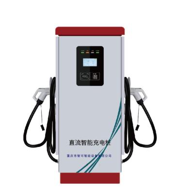 中国 Integrated Ac Electric Vehicle Charging Station 120kw Type2 Ev Dc 販売のため