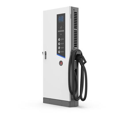 China Ccs1 Ccs2 DC EV Charging Stations Flame Retardant PC Smart Ev Charger à venda