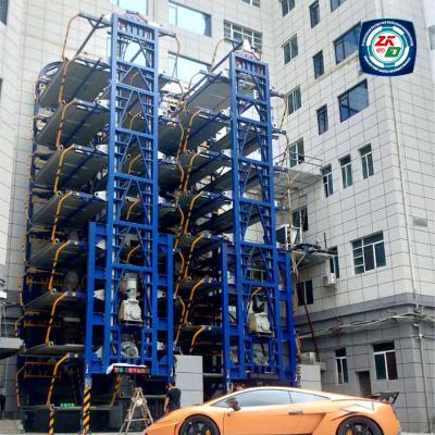 China Easy Operation Rotary Parking System Vertical Automatic For SEDAN en venta