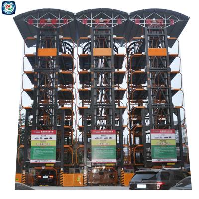 China Sliding Lifting Intelligent Parking System 16 Floors For Auto Parking en venta