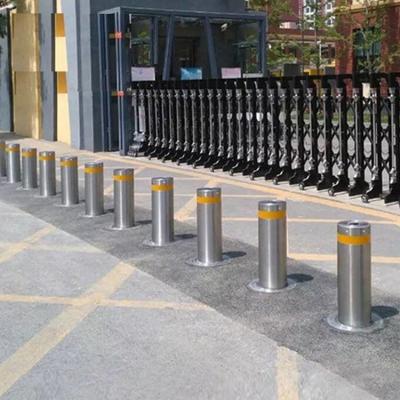 China Various Styles Hydraulic Rising Bollards Car Park Automatic Electric Custom Bollard zu verkaufen