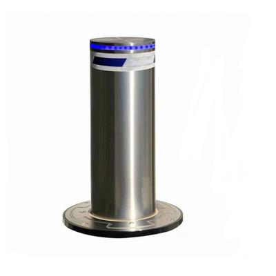 China Hydraulic Steel Parking Bollards Waterproof Hydraulic Retractable Bollards for sale