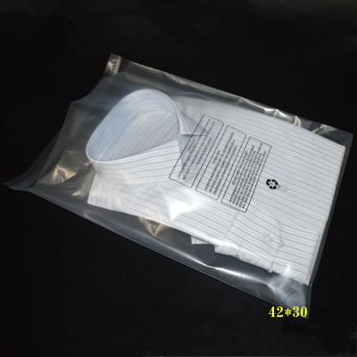 China Recyclable Wholesale Clear OPP/PE Autumn Garment Self Adhesive Plastic Bag for sale