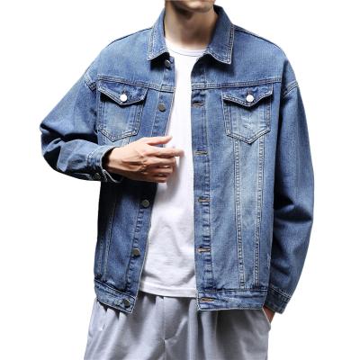 China Wholesale Washable Autumn Mens Denim Jean Jacket Fashion Spring Men's Denim Jackets Resistant Breathable Top for sale