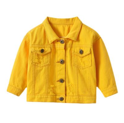 China Baby Toddler Boy Girl Child Denim Anti-Shrink Unisex Coat Outwear Jean Top Jackets For Kids for sale