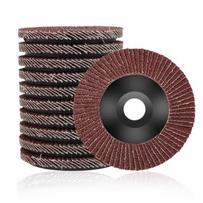 China Durable Industrial Standard 4 Inch Aluminum Oxide Zirconia Fin Abrasive Disc Grinding Wheel For Metal Stainless Steel for sale