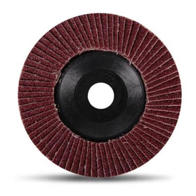 China Durable Industrial Standard 4 Inch Aluminum Oxide Zirconia Fin Abrasive Disc Grinding Wheel For Metal Stainless Steel for sale