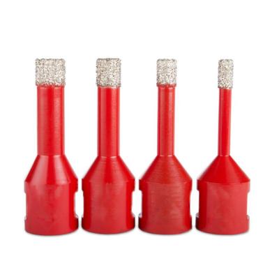 China M14 Masonry Drilling and Hex Shank Vacuum Welded Granite Hole Cutter Ceramic Diamond Core Dry Drilling Bit for sale