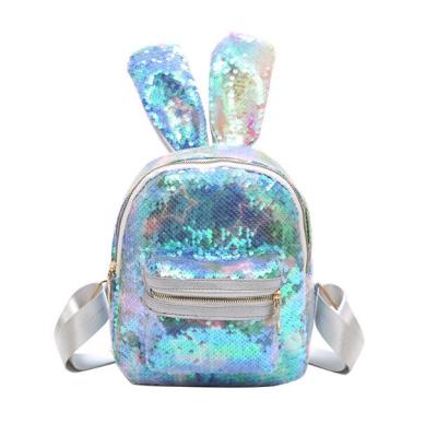 China Wholesale Kids No Backpacks Fashion Sequin Bags Blue Sequin Backpack Bag Sequin Backpack for sale