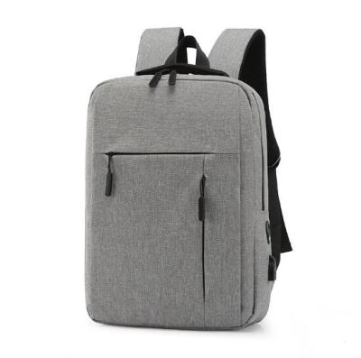 China With 15.6 USB Professional Stylish Shape Waterproof Laptop Bag Hidden Compartment USB Laptop Backpack for sale