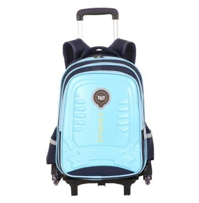 China No Good School Backpack Trolley Bag School High School Student Trolley Bag for sale