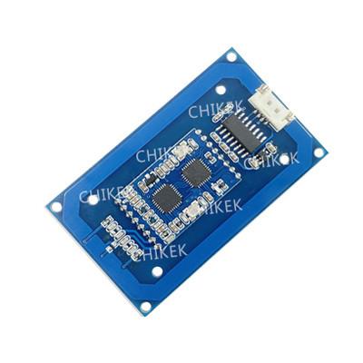 China RS232 Internal Antenna MIFARE Reader Module, 13.56MHz RFID RS232 NFC Reader, ISO14443A for sale