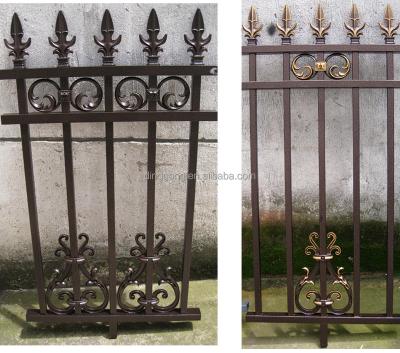 China Easily Assembled Handlemade Decoration Safty Fence Aluminum Railing For House Metal Fence for sale