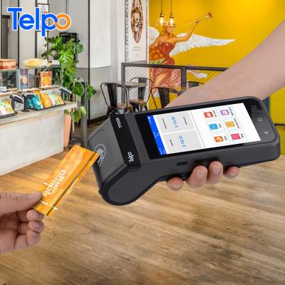 China SDK Telpo All In One NFC Handheld Price Card Payment Terminal Android POS Machine With Printer for sale