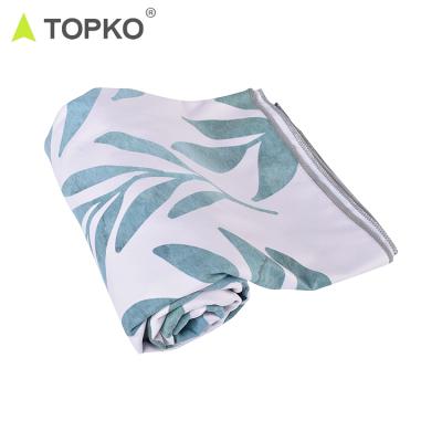 China TOPKO custom logo custom logo travel towel soft microfiber yoga non-slip quick dry wholesale hot sale towel for sale