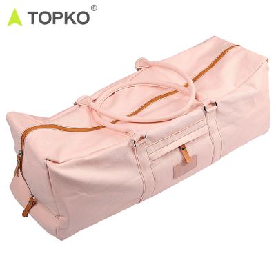 China High density hot selling material TOPKO outdoor sports bag pilates training gym carry yoga bag for sale