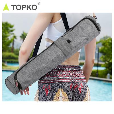 China Wholesale custom logo high density outdoor travel material TOPKO large size gym training yoga bag for sale