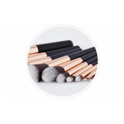 China Angular Blush New Hot Selling Style PBT Hair Set Makeup Brushes Make Up Brush Set for sale