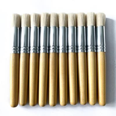 China Arts Drawing Professional Maker Bristle Brush Painting Brushes For Artist for sale