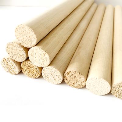 China China Factory Price Rod Round Stick Wood Birch Wooden Stick for sale