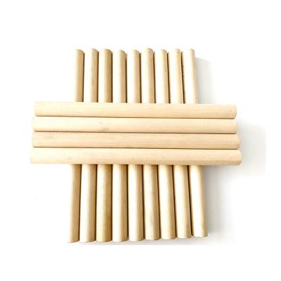 China China Made In China Wood Craft Sticks Round Birch Wood Stick for sale