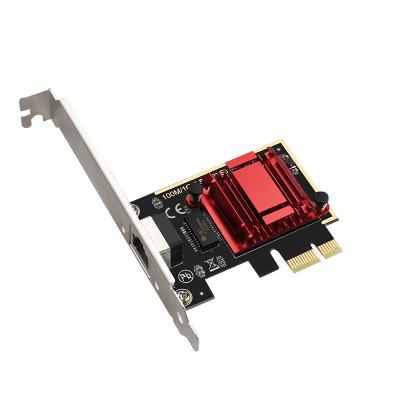 China PCI Express 2.5G (PXE) Network Card 10/100/1000M Realtek 8125 Network Card Ethernet Desktop Adapter for sale