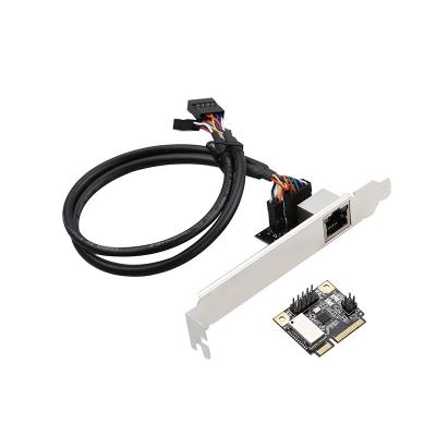 China Factory Price Mini PCIe 1G LAN Desktop Card For Realtek8111H Gigabit Ethernet Adapter for sale