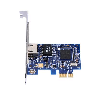 China Ethernet Card RJ45 DIEWU BCM5751 PCIe1x 1G 1000Mbps Diskless Network Card for sale