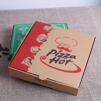 China Cheap Materials China Pizza Box Design Customized Recycled Paper Corrugated Pizza Box for sale