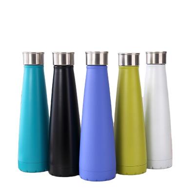 China Fashion PORTABLE design 304 stainless steel water bottle double wall vacuum flasks for all drinks for sale