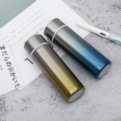 China PORTABLE Double Wall Vacuum Flask Stainless Steel Small Capacity Water Bottle for sale