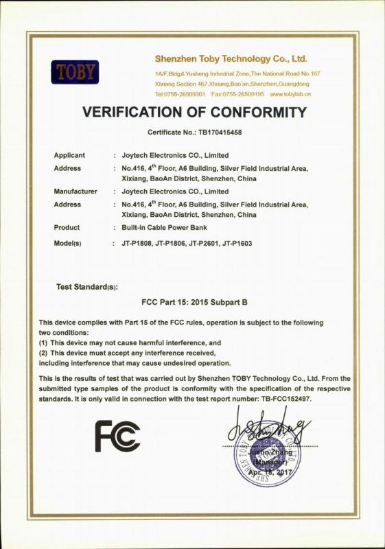 FCC - Istar Technology Co., Limited