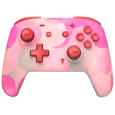 China Motion Sensing Special Pattern Pink Color Switch Pro Controller Gamepad Gaming For Switch/OLED/Switch Lite Pro Controller for sale