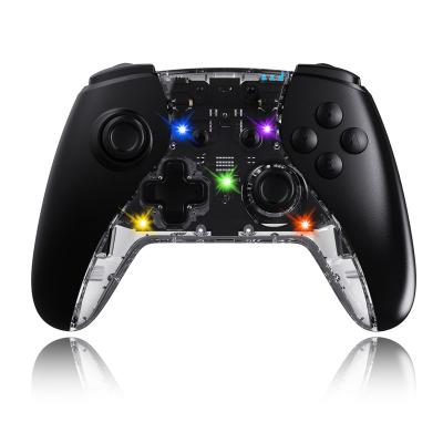 China Wireless VIBRATION MOTOR OEM&ODM Switch Game Controller with RGB Light Wake Up Function for NS Switch Game Controller for sale