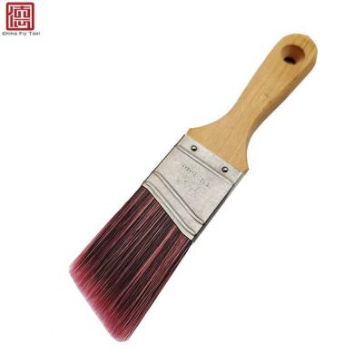 China CTWPB051 Premium Quality PBT Paint Nylon / Polyester Small Wood Handle Hot Selling Paint Brushes for sale