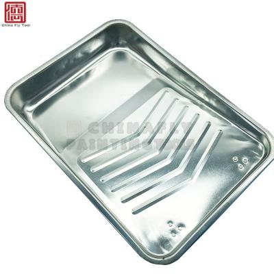 China Wholesale Price CTPT002 Good Quality Metal Paint Tray for Paint Brushes and Paint Roller Cover for sale