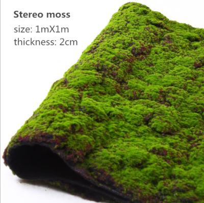 China Eco-friendly Wholesale Artificial Moss Carpet Artificial Green Wall For Indoor And Outdoor Decoration for sale