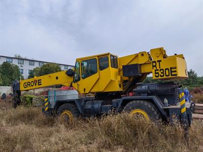 China 2014 Modell Gebrauchtes Krahengewebe Grove RT530E Mit 35m Boom zu verkaufen