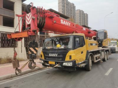 China 2021 Model Second Hand Truck Mounted Cranes 25 Ton Mobile Crane Sany STC250T for sale