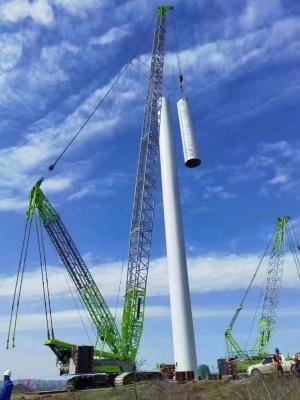 China Tweedehands 800 ton kruiper kraan getraceerde kraan 2020 model ZOOMLION ZCC9800W Boom 171m Te koop