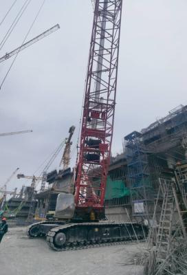 Chine Cranes à rampe d'occasion de modèle 2018 de 260 tonnes SANY SCC2600A Boom 72m Luffing Jib 45m à vendre