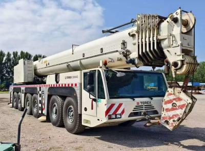 China 2009 Modelo Terex AC250-1 Usado para todo tipo de terrenos grúas 7 Booms longitud 80m Fly Jib 21m en venta